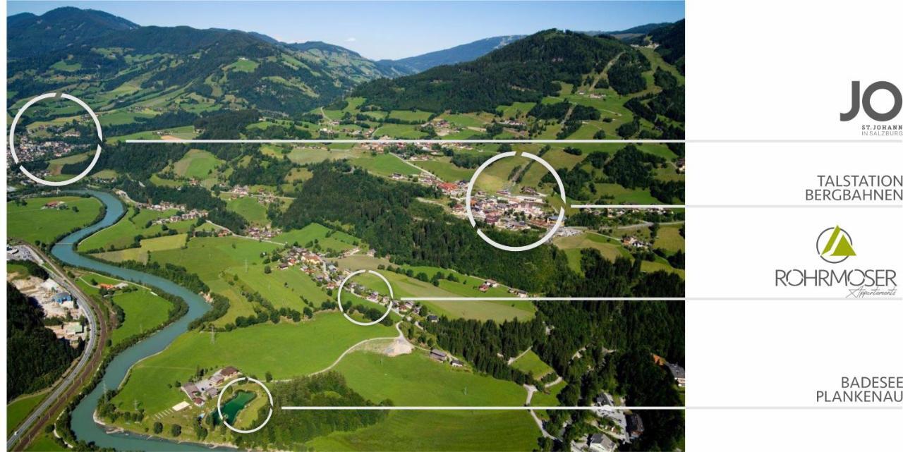 Rohrmoser Appartements Sankt Johann im Pongau Exteriér fotografie